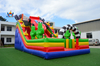 Cars Theme Inflatable Slide Dry Slides