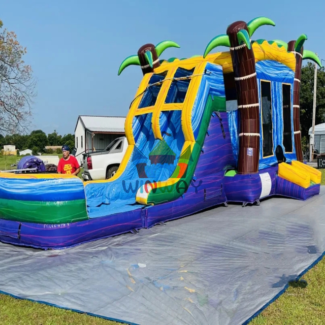 Inflatable Commerical bouncer slide