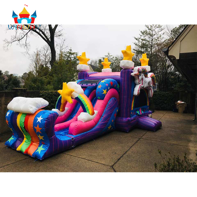 Unicorn Combo Bounce House