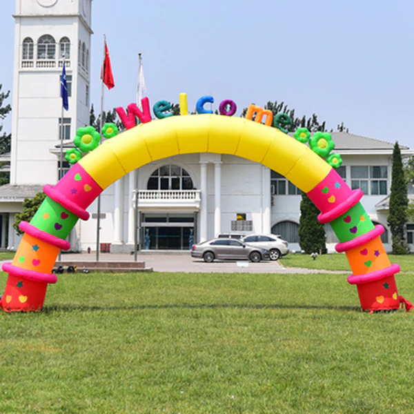 How To Install The Inflatable Arch
