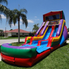 Inflatable Rainbow slide with pool