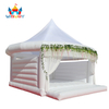 white inflatable bouncy castle 