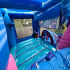 Inflatable Slide with Mermaid Bouncer Combo