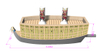 Inflatable Ship Model