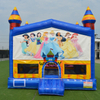 Inflatable bouncer house with different banner