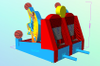 Inflatable 2-in-1 Basketball Game
