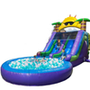 Inflatable sun Water Slide Pool 