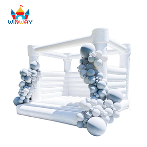 Bouncy Castle White Wedding