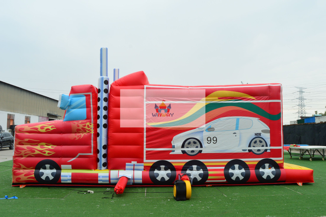 18ft Inflatable Truck Obstacle Course