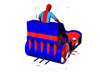 Inflatable Gaint Slide Spider-man