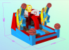 Inflatable 2-in-1 Basketball Game