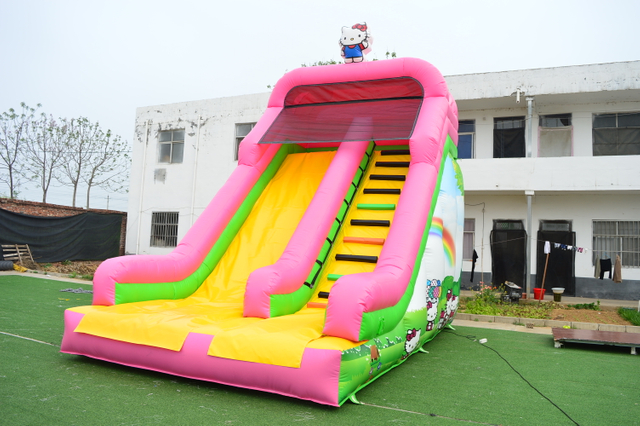 Inflatable Hello Kitty Slide