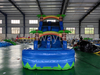 Inflatable Water Slide with Water Pool
