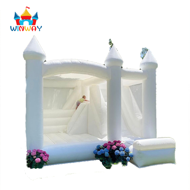 Inflatable bouncer house for wedding 