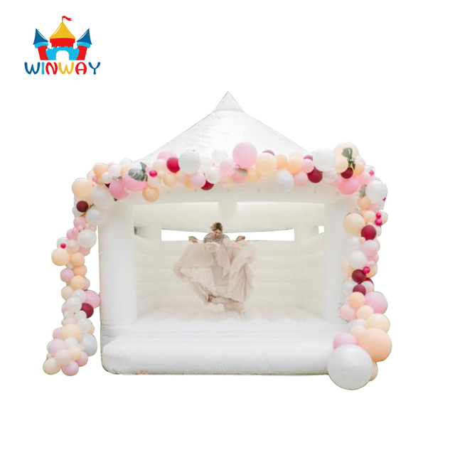 Inflatable wedding bouncer house