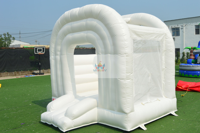 Small White Bounce House