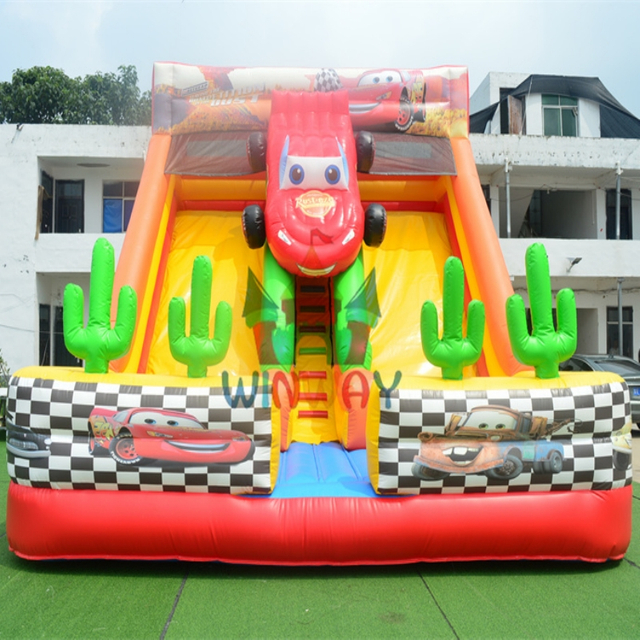 Inflatable McQueen Slide