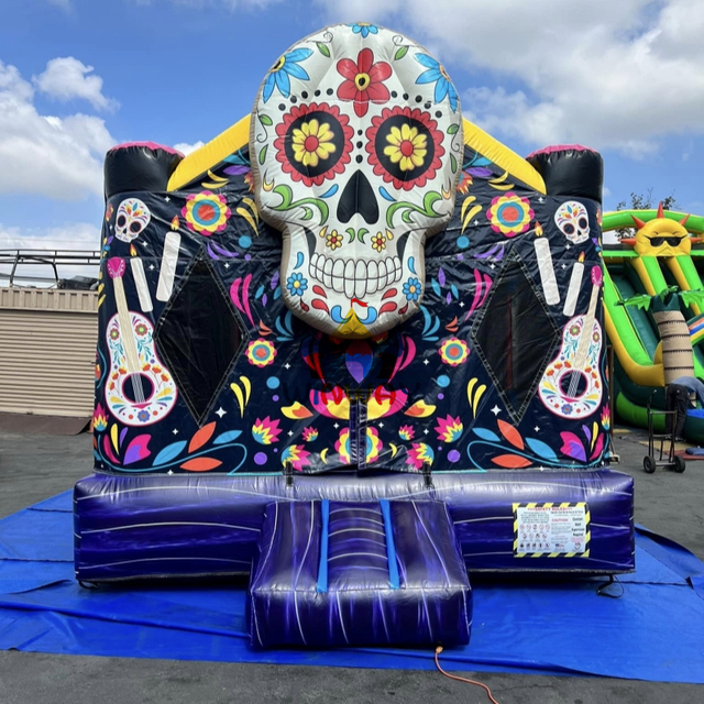 Inflatable Halloween And Christmas Bouncer Castle