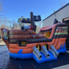 Inflatable Pirate Ship Bouncer Slide 