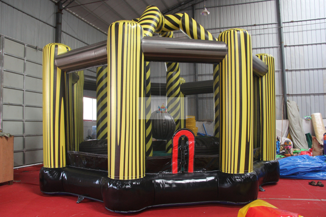 Inflatable Wrecking Ball Interactive Game