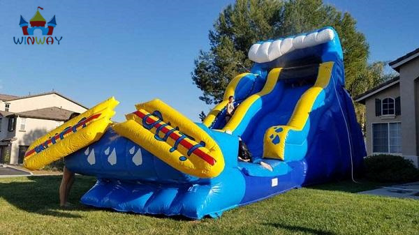 Wape Out Inflatable Slide