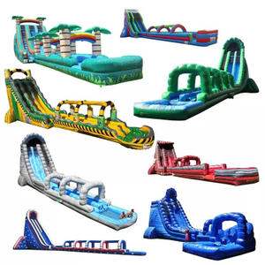 1 Or 2 Lane Slip N Inflatable Water Slide