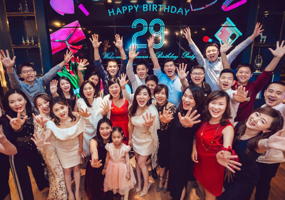 A grand birthday party