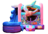 Mermaid 5 in 1 Bounce House Combo