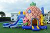26ft Spongebob Theme Bouncy House Jumping Castle Water Slide