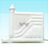 Wedding White Bounce House with Slide