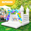 Inflatable White Bouncer House