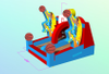 Inflatable 2-in-1 Basketball Game