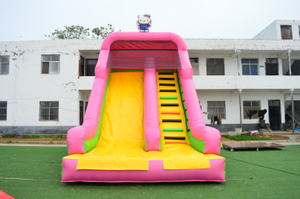 Inflatable Hello Kitty Slide