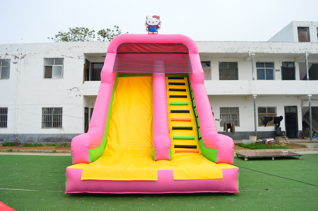 Inflatable Hello Kitty Slide
