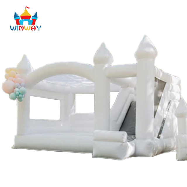 Bouncy Castle White Wedding