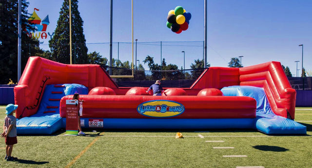 Wipe Out Obstacle Course