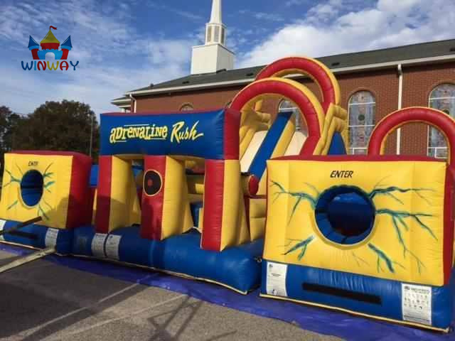 Adrenaline Rush Inflatable Obstacle Course