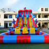  Inflatable Water Slide with Pool 