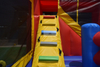Big Round Bounce House with Dry Slide
