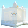 Wedding White Bounce House with Slide