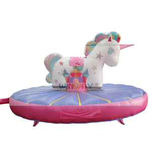Unicorn Inflatable Bouncy Rodeo