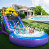 Inflatable sun Water Slide Pool 