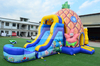26ft Spongebob Theme Bouncy House Jumping Castle Water Slide