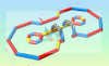 20m Inflatable Race Track for Bumper Car