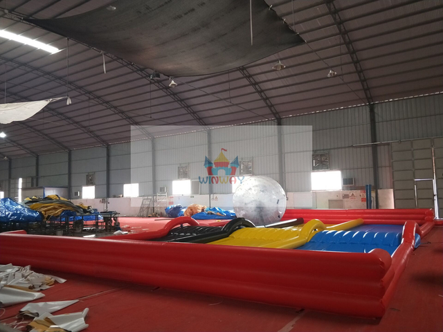 Zorb X-treme Race Track Human Hampster Balls Race Course