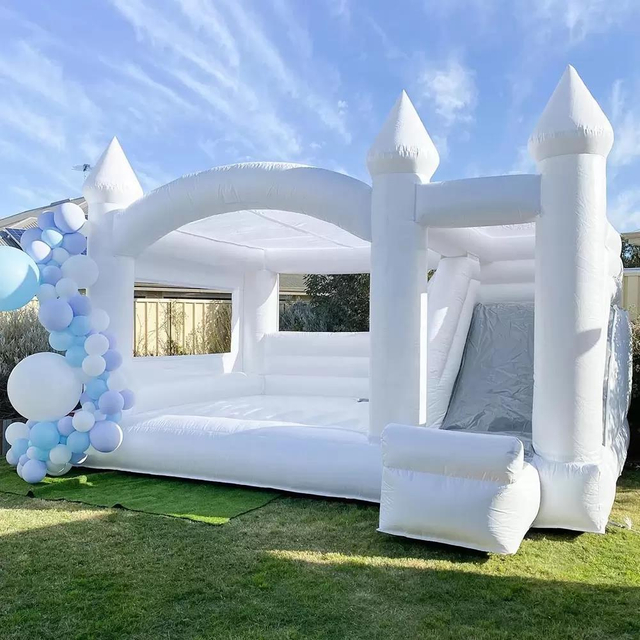 Wedding White Bounce Castle