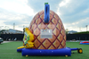 26ft Spongebob Theme Bouncy House Jumping Castle Water Slide