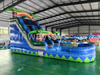 Inflatable Water Slide with Water Pool