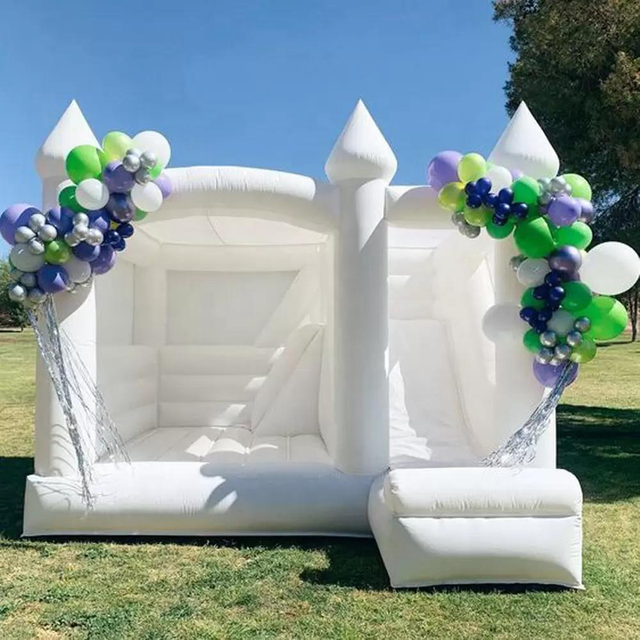 Wedding White Bounce Castle