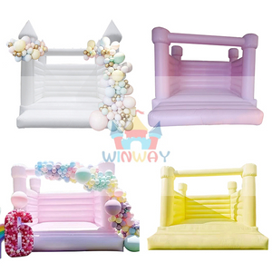  Inflatable Wedding Bouncy Castle Jumping 